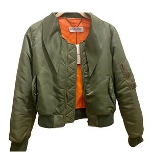 Balenciaga Women’s Puffer Bomber Jacket RTW 2017 Vintage